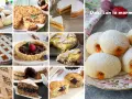 Varietà di dolci con marmellata: crostate, pasticcini e bomboloni ripieni, un tripudio di sapori.