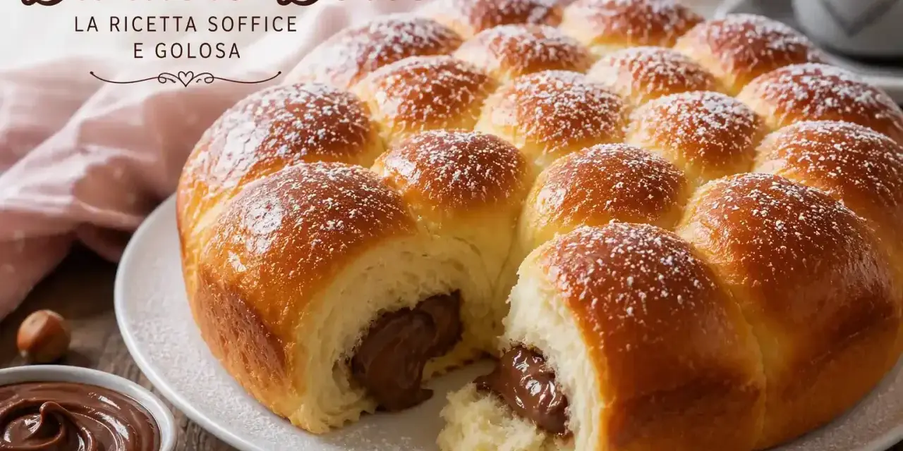 Danubio dolce soffice e goloso, con un cuore cremoso di cioccolato. Perfetto per una colazione o merenda speciale.