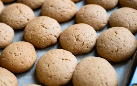 Biscotti dorati e fragranti, perfetti per una ricetta biscotti senza zucchero per diabetici.